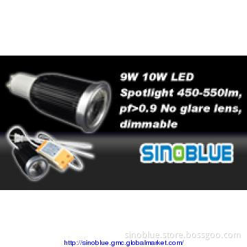 CE Cert External supply 10W Led Spot Light